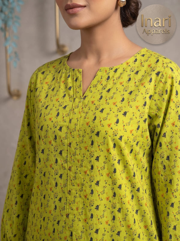 Lemon Bloom Lawn Shirt